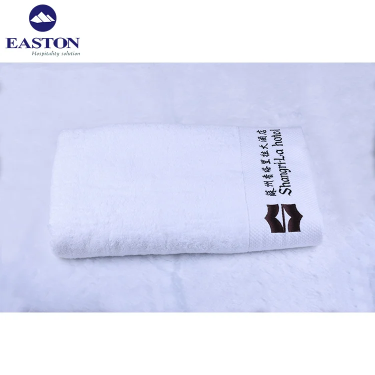 5 star hotel bath towel white,luxury 100% cotton white hotel towel