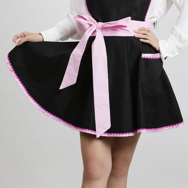 High quality  HOTSELLING Factory Audit NBCU FAMA License fashion fancy Cotton long dress apron