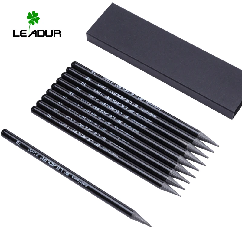 Customized logo graphite pencil hb