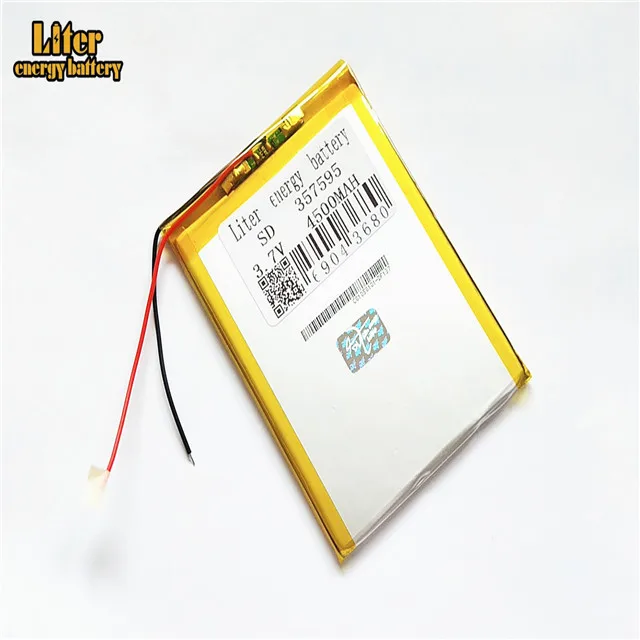 Низкая цена 357595 3,7 в 4500 мАч литий-полимерный аккумулятор для планшетных ПК