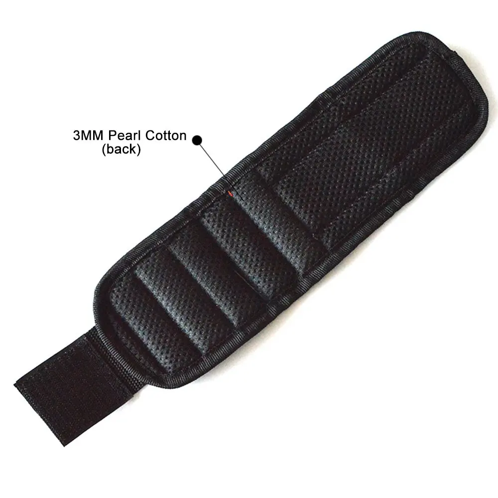 Custom Super Strong Magnetic Wristband with Strong Magnet Hold Screw Nail Fastener and Small Tools