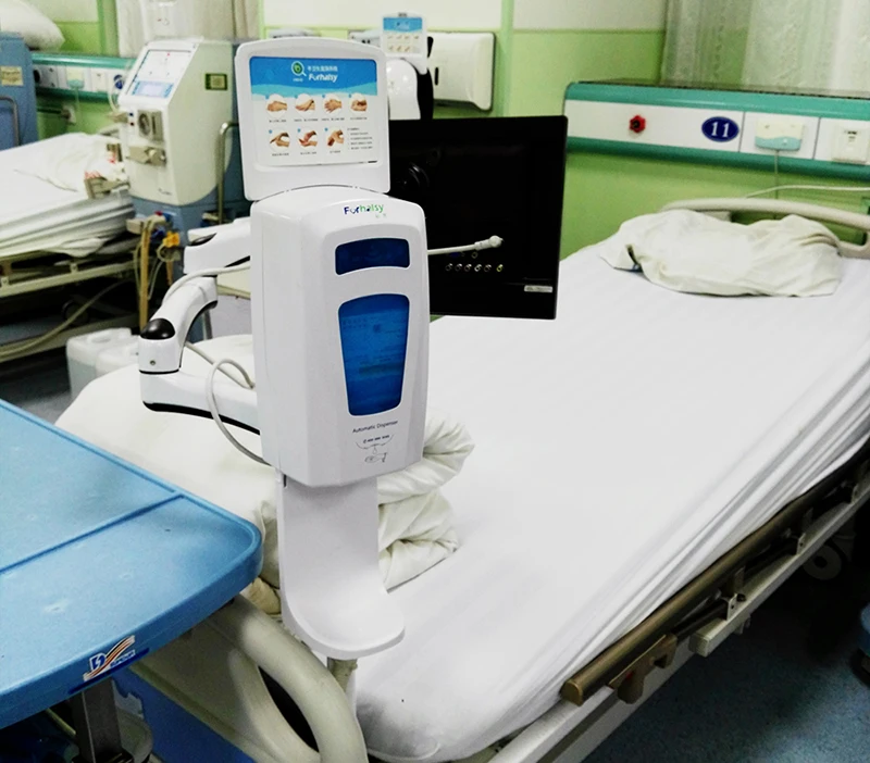 
Hospital Wall Mount Hand Free Sensor Spray Electric Touchless Automatic Foaming Soap Dispenser 