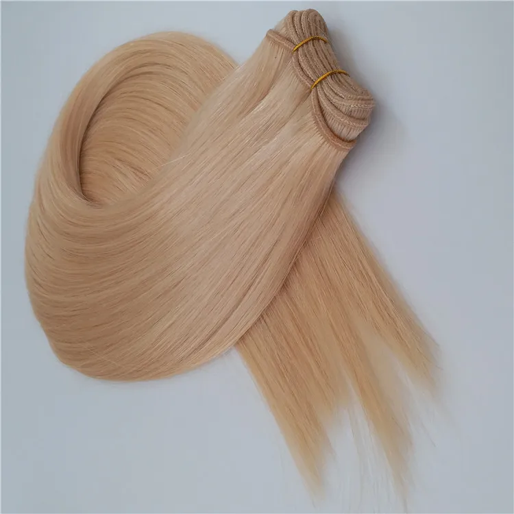 
Straight Natural Hair Extension 100% Human Colored Hair Extension Human Hair 