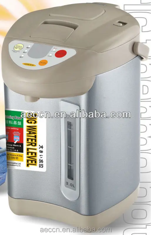 new 304 stainless steel electric hot boiling thermo water air pot