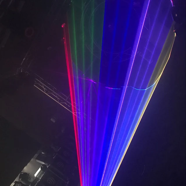 
1W rgb laser for programme club stage dancing full color laser light 