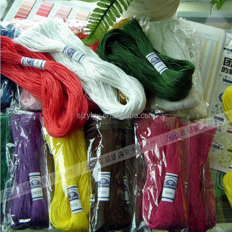 Factory Direct Wholesale Egyptian cotton crochet thread 100pcs/bag