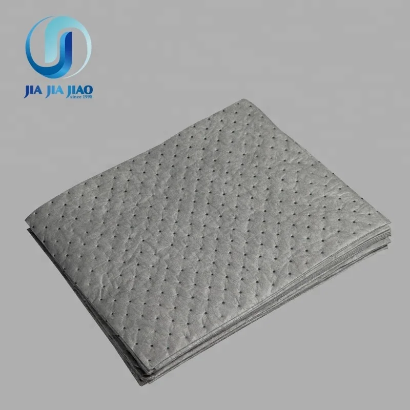 Gray Universal Absorbent Sheet/Pad For Spill Control