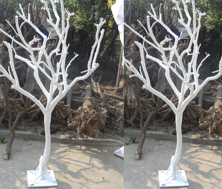 Customize centerpieces artificial dead tree trunk without leaves dry tree for wedding decoration  tree trunks