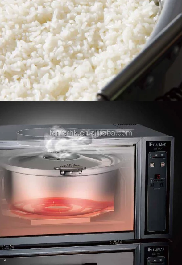 
Fujimak FRC162NC Triple Deck Stainless Rice Cooker (Electric) 