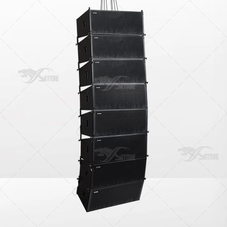 outdoor big event line array sound system dual 12 inch line array pa speaker