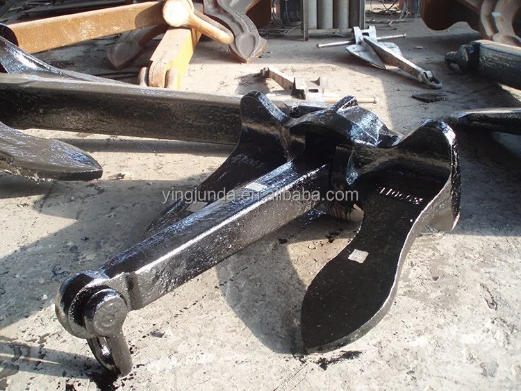 Antique Ship Anchor Steel Casting Hall Type Sea Anchor For Sale