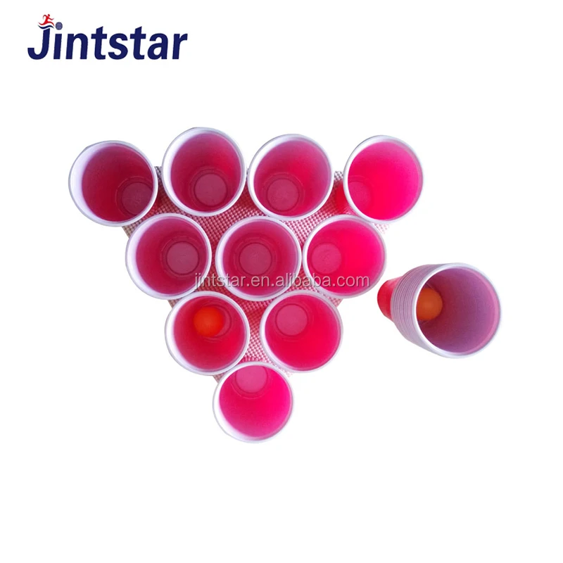 
Promotional cheap price beer pong balls game set with cups for game 