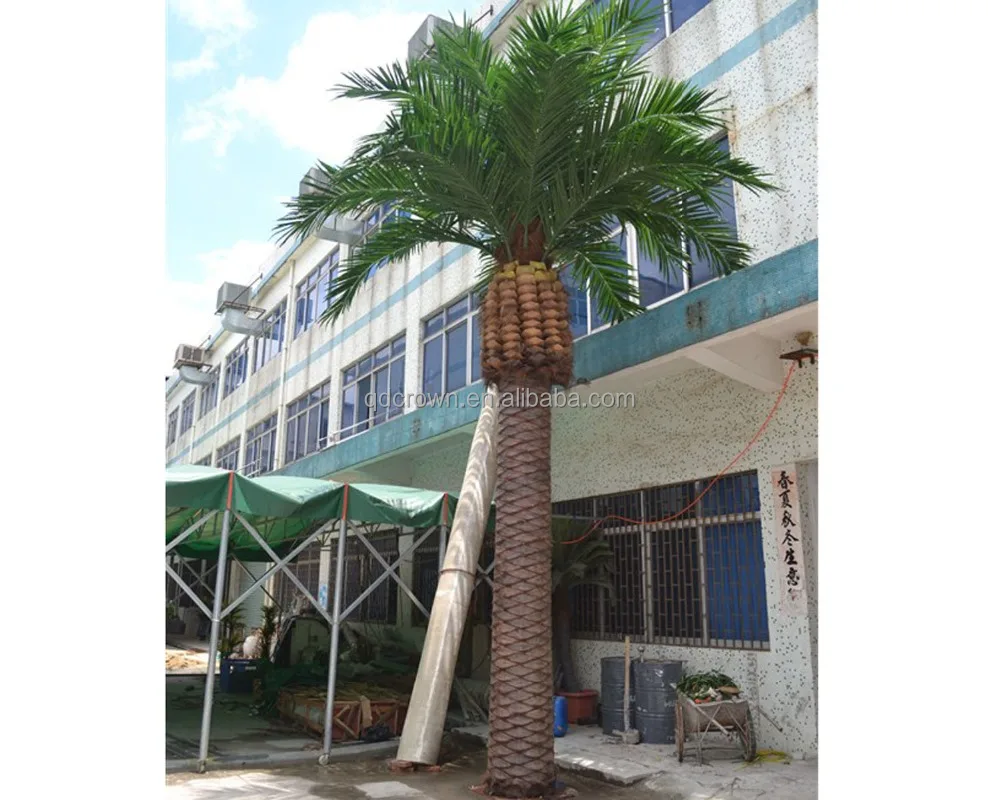 For Sale Large With Led Light Artificial Outdoor Evergreen Palm Tree For Pool Area