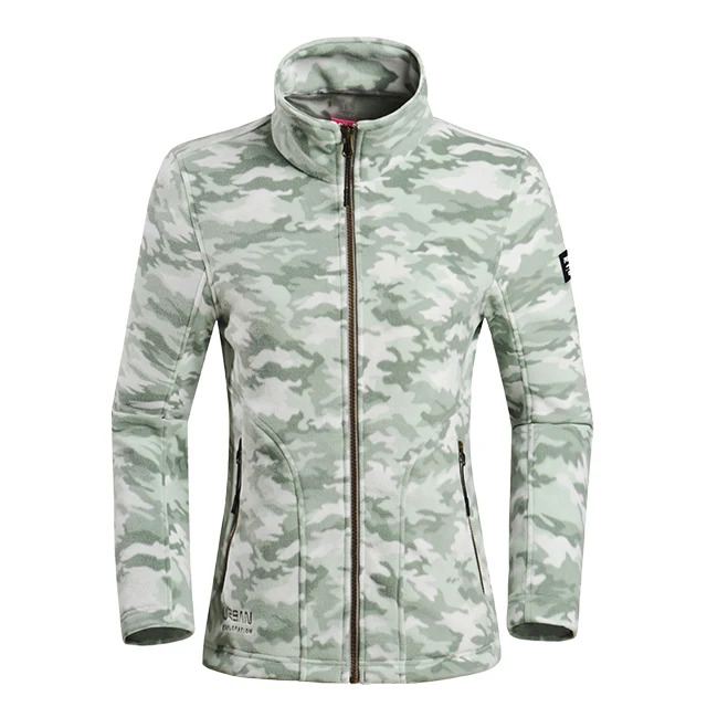
Custom the fleece clothing Warm Camping & Hiking Wear Camo Man Fleece Jaket 