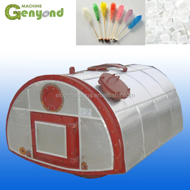 China supplier full automatic monocrystal rock sugar stick machine for coffee