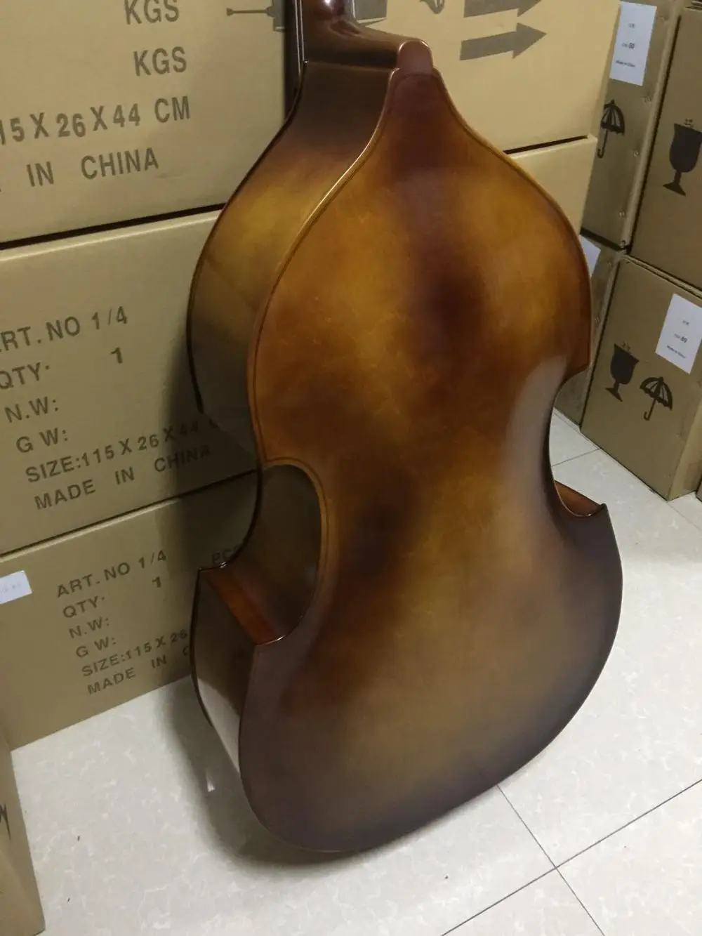 factory price of  basswood contrabass/double bass  made  in china