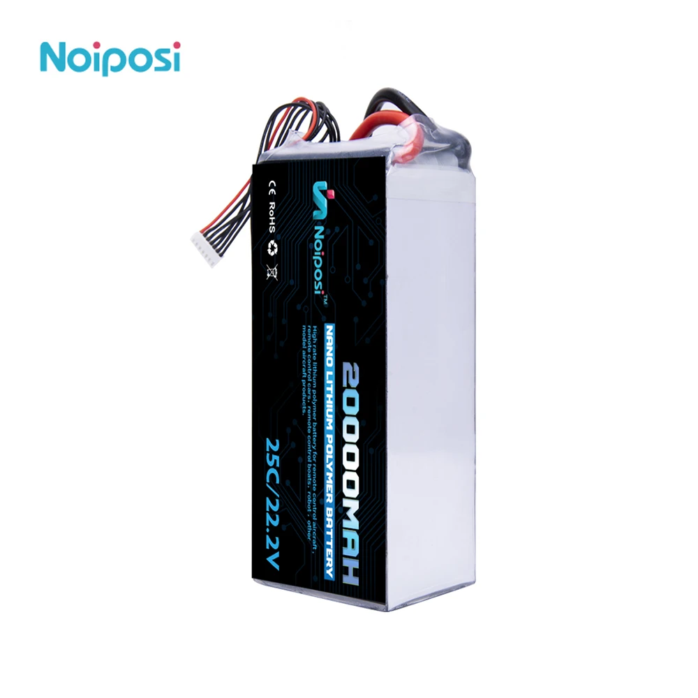 Factory High Quality 6s 22.2v 20000mah Lipo Battery pack 20C 25C