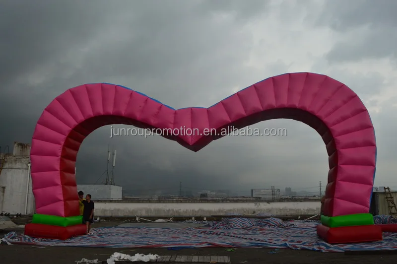 inflatable heart shape wedding arch AR-20