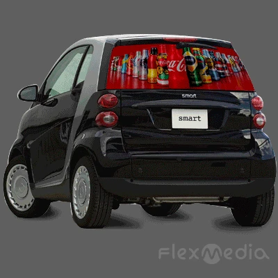 New Year Oem High Brightness Car Window Advertising Signs