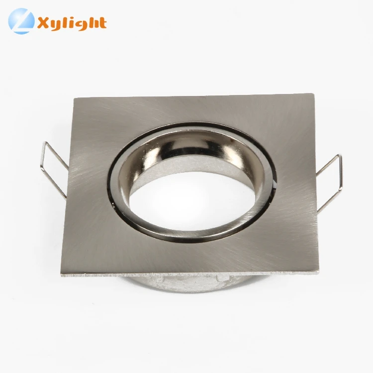 Алюминиевый утопленный квадратный Точечный светильник smd cob MR16 GU10, светодиодный потолочный точечный светильник