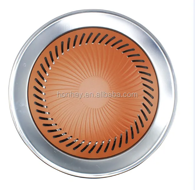 Korean Smokeless Charcoal BBQ Grill pan