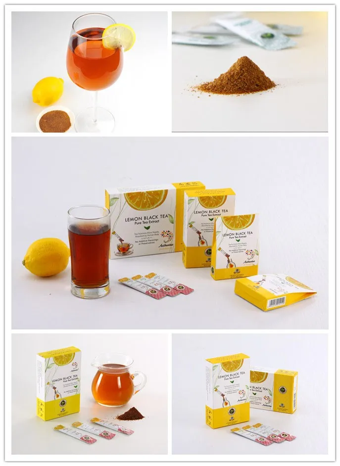 Wholesale ice tea Instant lemon black tea extract powder