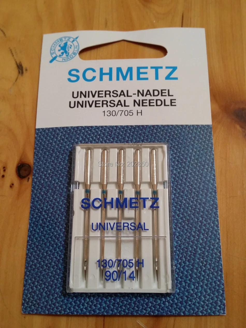 SCHMETZ-UNIVERSAL-Needle-130-705-H-Size-90-14-5Pcs-Lot