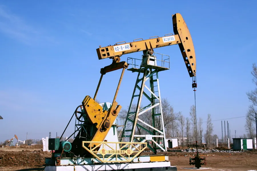 C series oil horse the overground drive for a reciprocating piston pump in an oil well