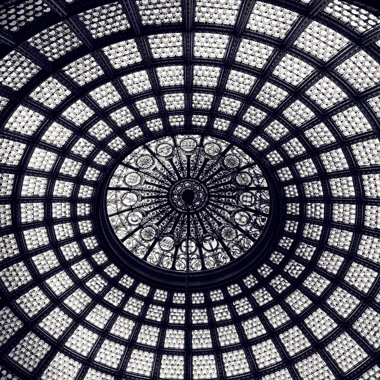 Glass Dome Roofing With Steel Structures