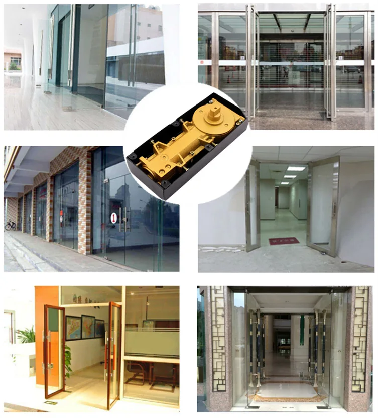 top quality cheap price light type floor spring for glass/wooden door