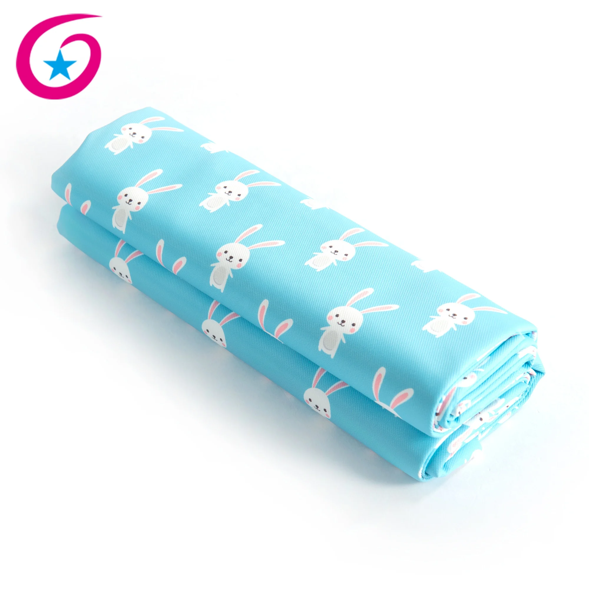 digital printed 100% cotton cartoon pattern cute design twill fabric