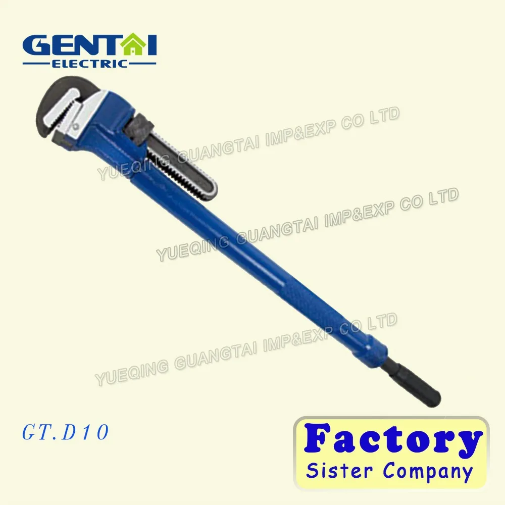 American Ridgid Type Drop-Forged High Quality Heavy Duty Pipe Wrench