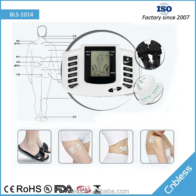 Magnetic therapy sandals for Chinese EMS massager