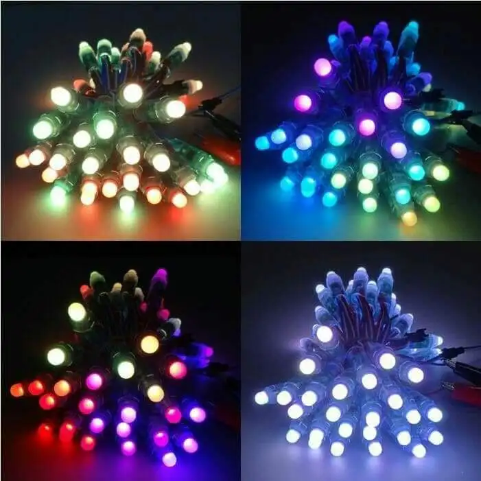 Shenzhen Factory Full color WS2811-IP68 DC 5V Pixel light Pixel led