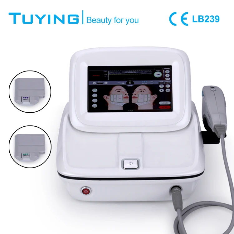 Популярные 10000 снимков 3D высокой интенсивности сосредоточены ультразвуковой аппарат для подтяжка лица и тела тонкий