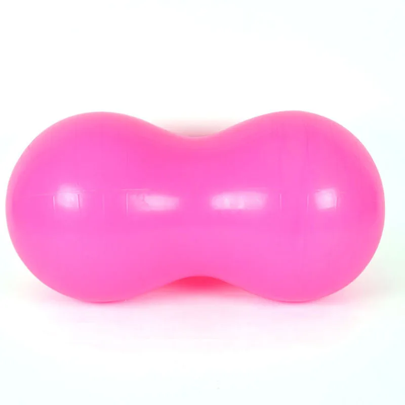Wholesale Custom Eco-Friendly Inflatable Fitness Exercise Yoga Peanut Oval Gym Ball