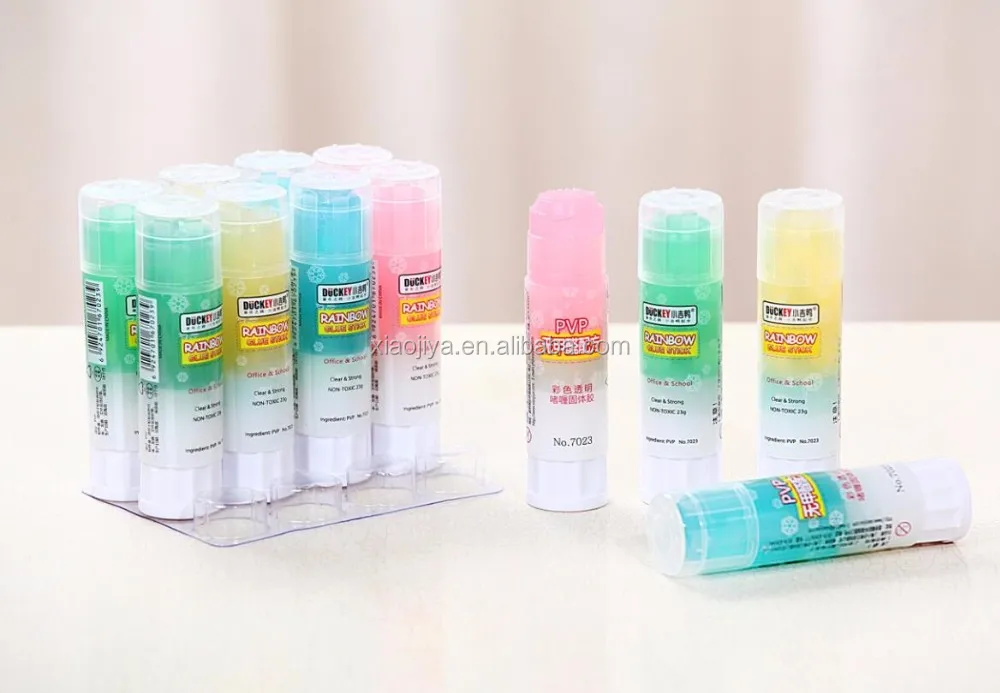 Duckey Красочные нетоксичный сильный клей pvp клей-карандаш
