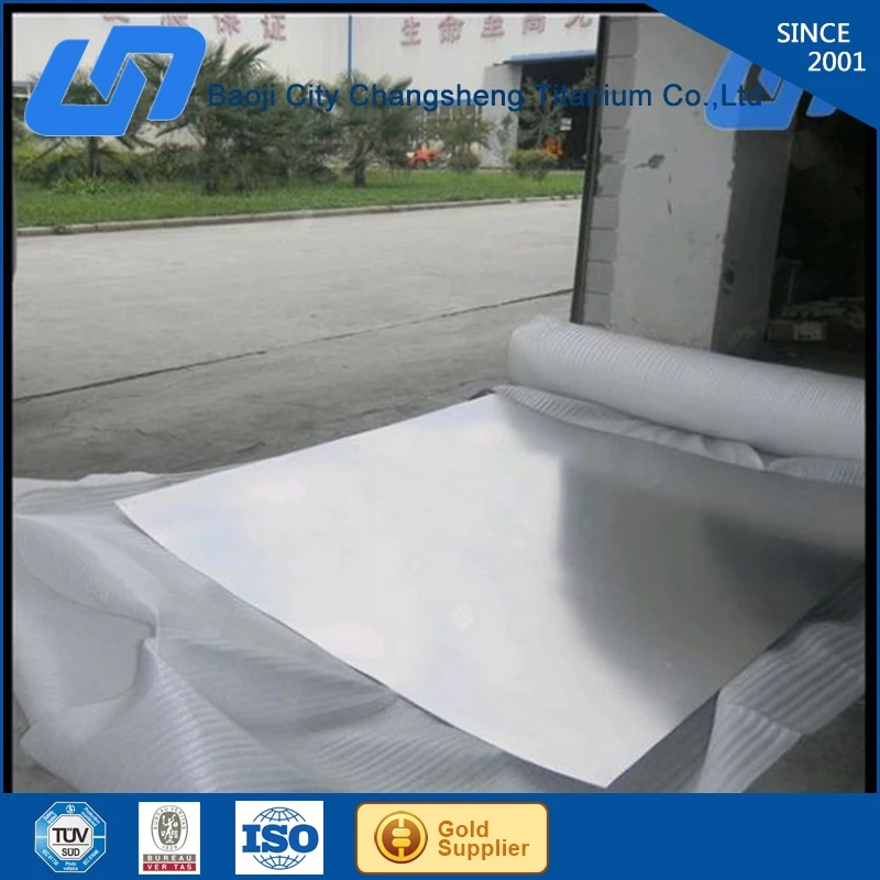 Ti6Al4V ELI/Gr5/BT6 titanium plates/sheets with polished surface