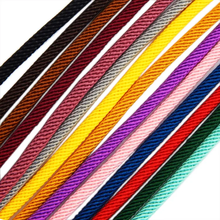 
factory direct free sample 3/4mm Practical multiple colors Chinese Knot Cord Milan line 