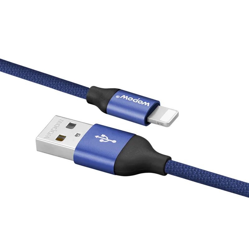 
 Wopow LB17 2 м сильная зернистость для iphone кабель usb кабель в нейлоновой оплетке для iphone wopow lb17  