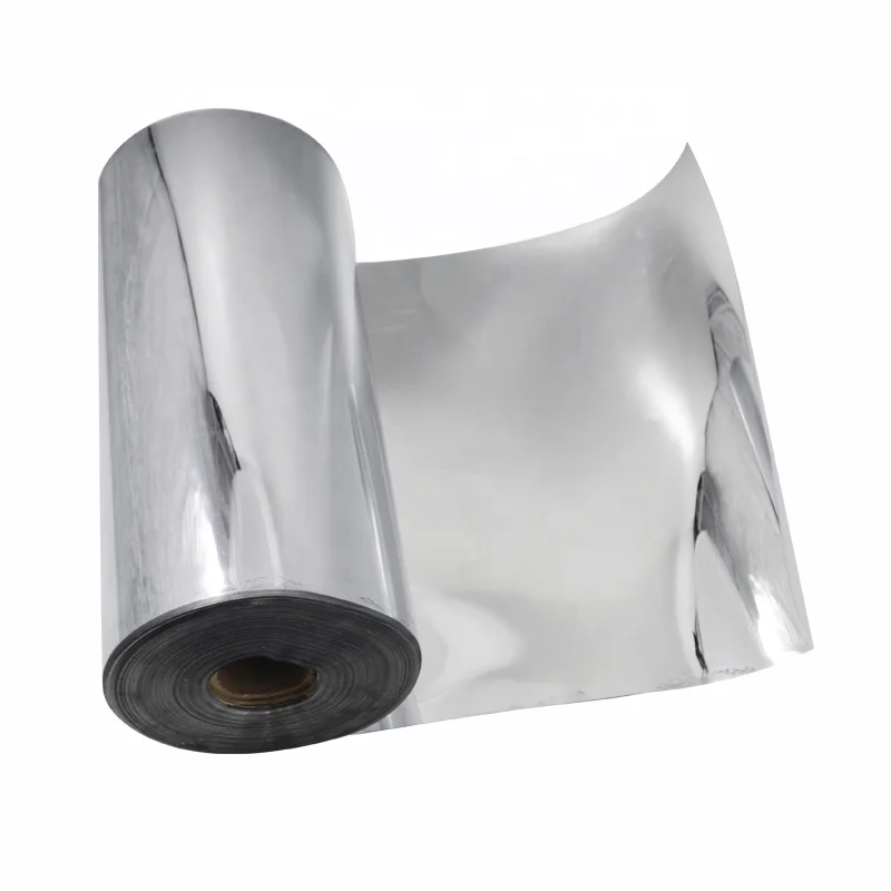 High gloss1mm PP Polypropylene metalized film Gold Metallized Film Rolls For Thermoforming