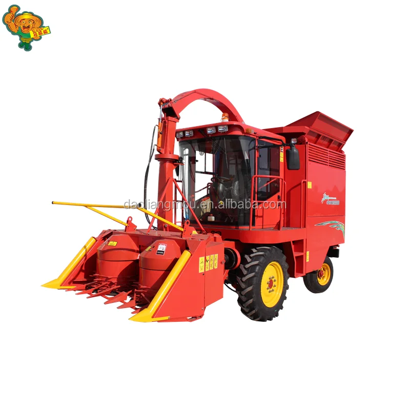 Кукурузный стебель измельчитель комбайн для силоса биомассы топлива