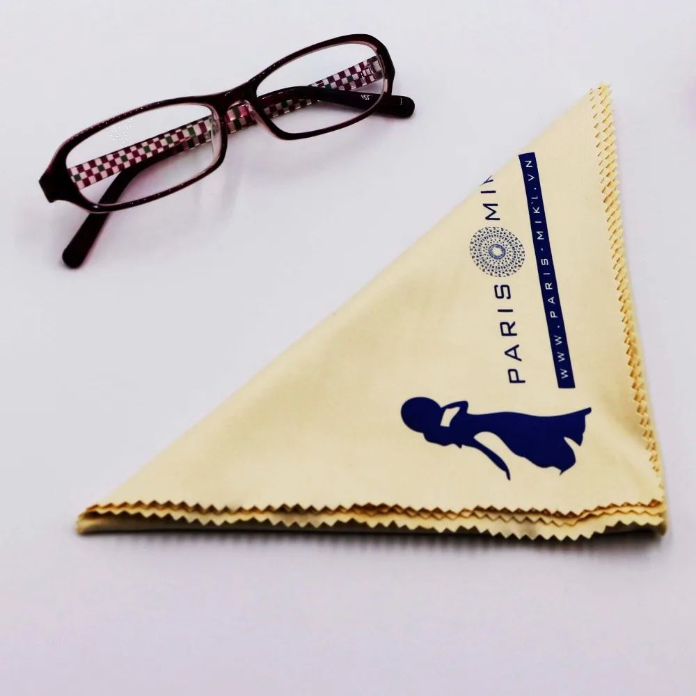 Bulk microfiber eyeglasses cleaning cloth lens cleaning cloth