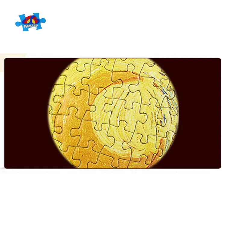 Wholesale Custom Photo Printable Cardboard Paper Jigsaw Puzzle for Kid Educational Toy