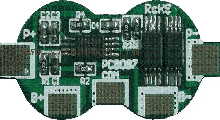 защита цепи модуль для 2s литий-ионный/ли- полимер/lifepo4 аккумулятор pcm-li02s8-040