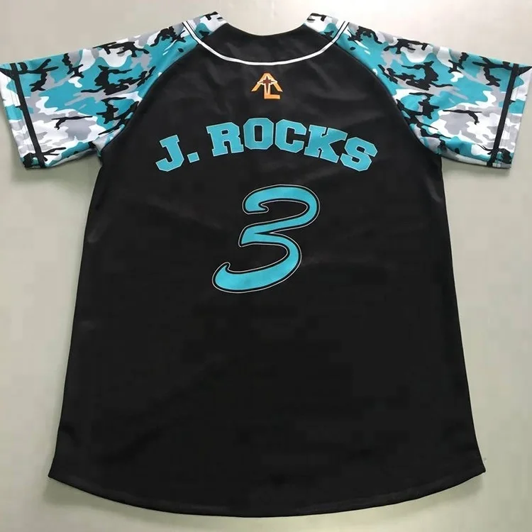 Бейсбольные майки с пуговицами из 100% полиэстера