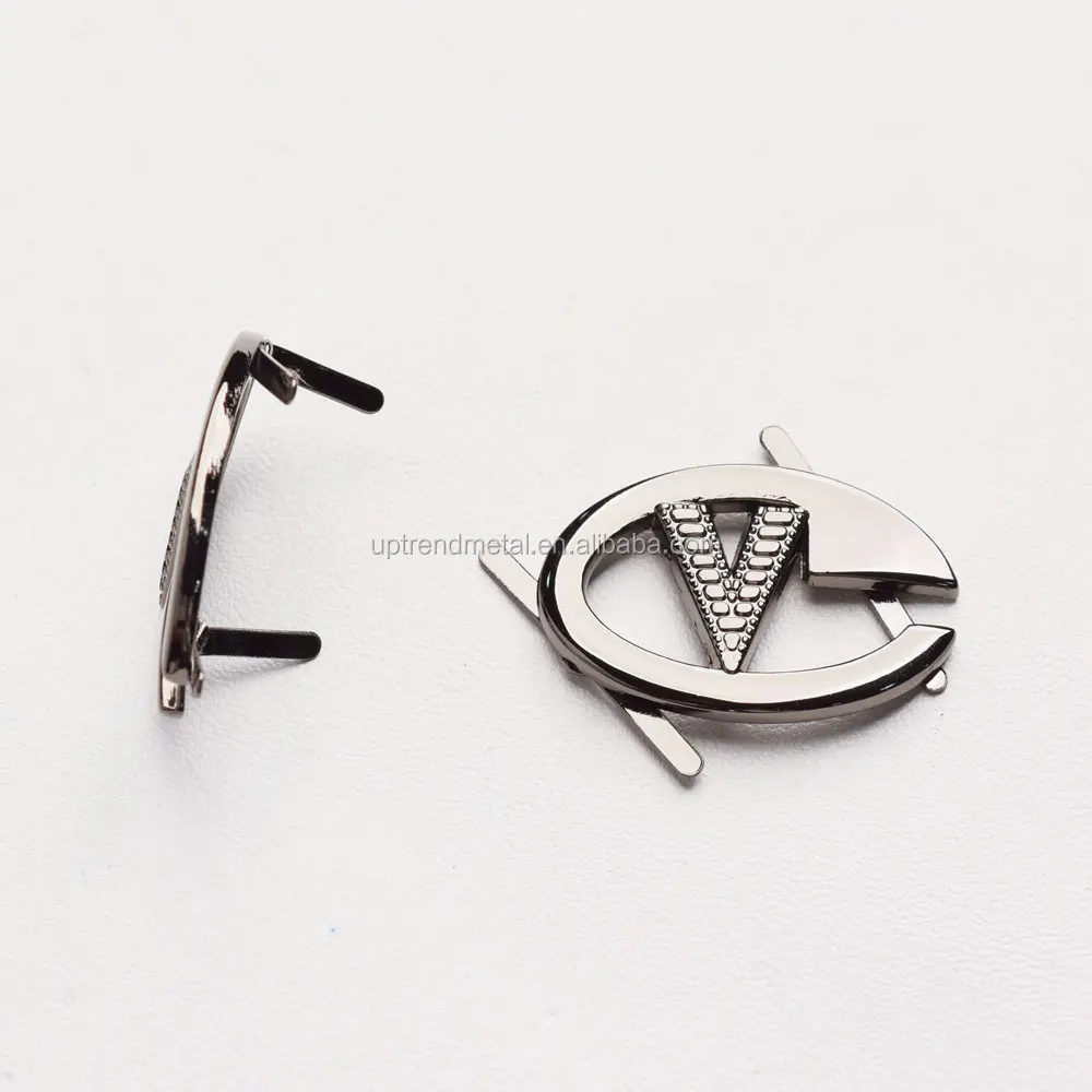 New V-shaped Metal Parts Shoe Decoration Accessories