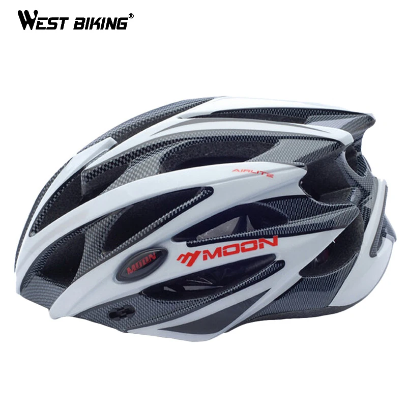 
WEATBIKING Brand Professional Bicycle/Cycling Helmet Ultralight Integrally-molded 21 Air Vents Road Mountain Adult Bike Helmet 