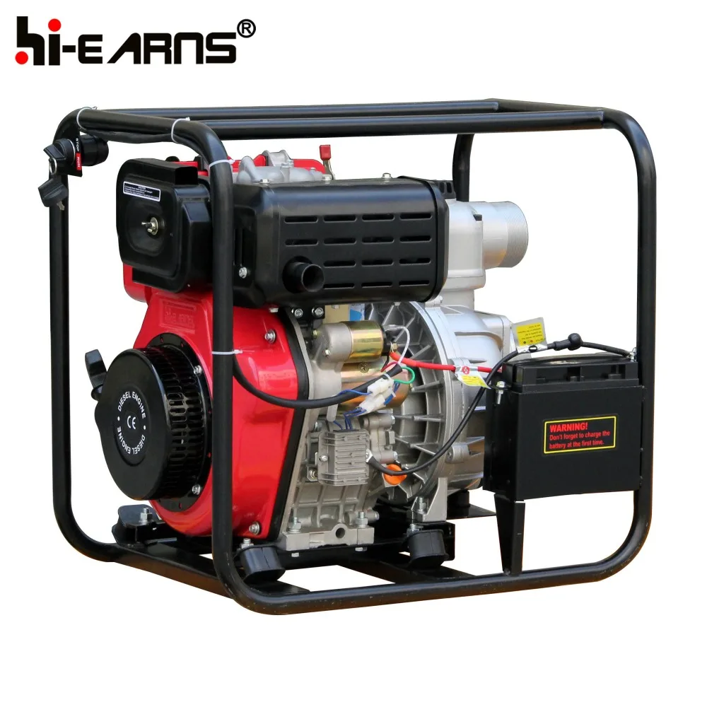 3inch diesel high pressure water pump 14hp 192 diesel engine