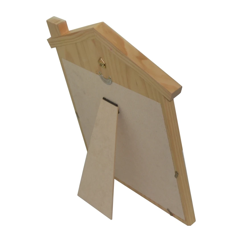 Popular Design House Shape 4 windows Collage Wooden Photo Frame Wholesale